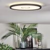 Simonstorp Plafones, Panel LED Negro, Blanca, 1 luz