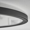 Simonstorp Plafones, Panel LED Negro, Blanca, 1 luz