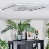 Simonstorp Plafones, Panel LED Plata, Blanca, 1 luz