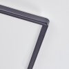 Simonstorp Plafones, Panel LED Negro, Blanca, 1 luz