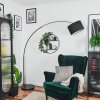 Bassagoda Lámpara de pie Cromo, Negro, 1 luz