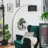 Bassagoda Lámpara de pie Cromo, Negro, 1 luz