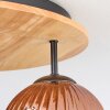 Ripoll Plafones, Luminarias esféricas Crudo, Negro, 3 luces