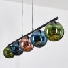 Gastor Lámparas suspendidas, Luminarias esféricas, Lámparas colgantes Azul, Verde, Color cobre, 5 luces