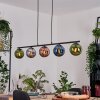 Gastor Lámparas suspendidas, Luminarias esféricas, Lámparas colgantes Azul, Cromo, Verde, Color cobre, Ahumado, 5 luces