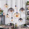 Koyoto Lámparas suspendidas, Luminarias esféricas, Lámparas colgantes Antracita, Plata, Blanca, 8 luces