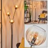 Koyoto Luminarias esféricas, Lámpara de pie Colores ámbar, Transparente, 3 luces