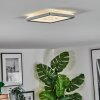 Simonstorp Plafones, Panel LED Plata, Blanca, 1 luz