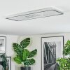 Simonstorp Plafones, Panel LED Plata, Blanca, 1 luz