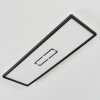Simonstorp Plafones, Panel LED Negro, Blanca, 1 luz
