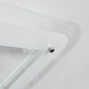 Ipres Plafones, Panel LED Plata, Blanca, 1 luz