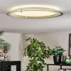 Ipres Plafones, Panel LED Plata, Blanca, 1 luz