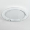Ipres Plafones, Panel LED Plata, Blanca, 1 luz