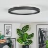 Xarel Plafones, Panel LED Negro, 1 luz