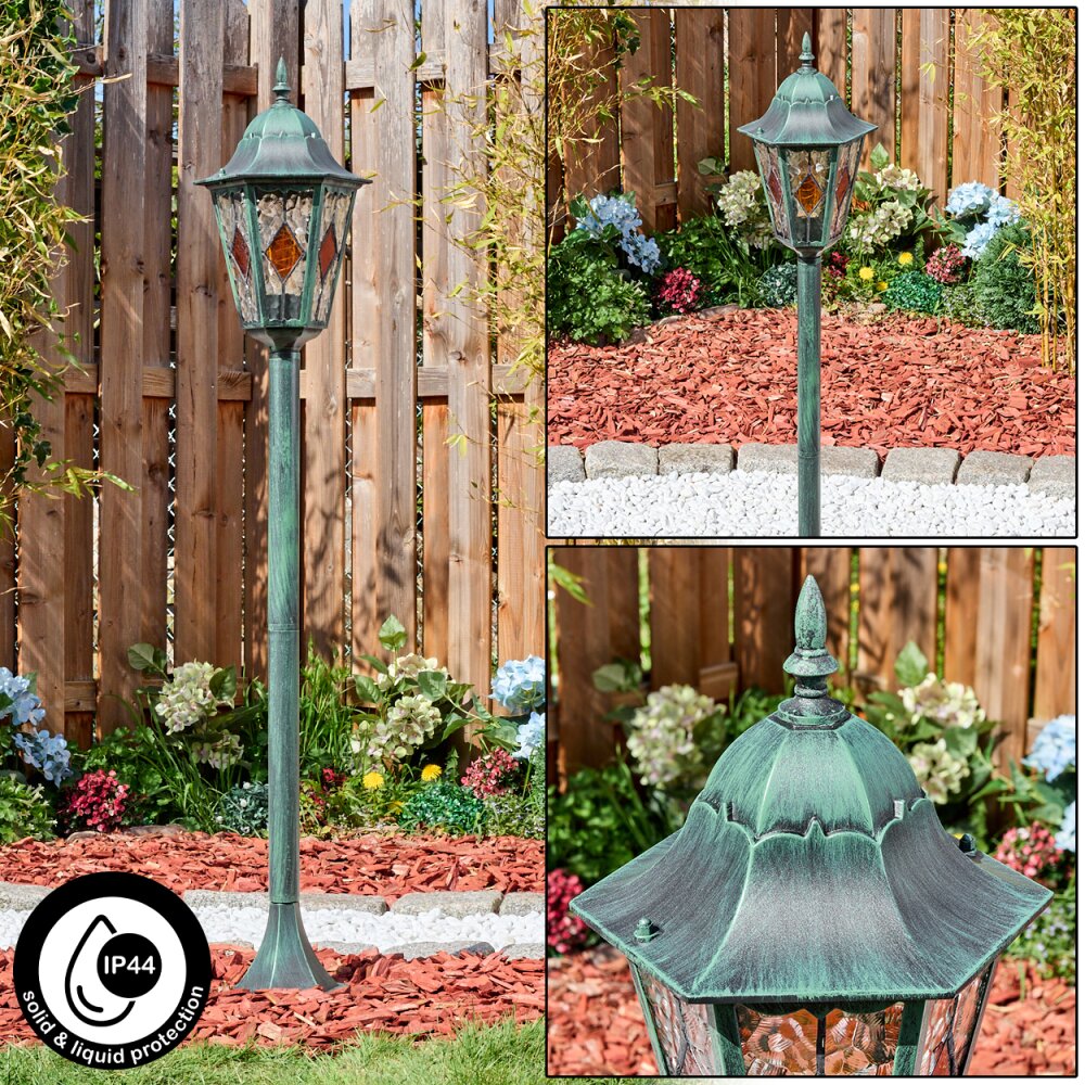 Hongkong Iluminación de caminos Verde, Negro, 1 luz main product photo