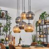 Ripoll Lámparas suspendidas, Luminarias esféricas, Lámparas colgantes Colores ámbar, Ahumado, 6 luces