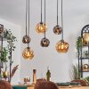 Ripoll Lámparas suspendidas, Luminarias esféricas, Lámparas colgantes Colores ámbar, Ahumado, 6 luces