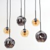 Ripoll Lámparas suspendidas, Luminarias esféricas, Lámparas colgantes Colores ámbar, Ahumado, 6 luces