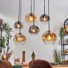 Ripoll Lámparas suspendidas, Luminarias esféricas, Lámparas colgantes Colores ámbar, Transparente, Ahumado, 6 luces
