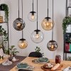 Gastor Lámparas suspendidas, Luminarias esféricas, Lámparas colgantes Colores ámbar, Transparente, Ahumado, 6 luces
