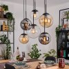 Gastor Lámparas suspendidas, Luminarias esféricas, Lámparas colgantes Colores ámbar, Transparente, Ahumado, 6 luces