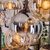 Gastor Lámparas suspendidas, Luminarias esféricas, Lámparas colgantes Colores ámbar, Transparente, Ahumado, 8 luces