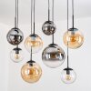 Gastor Lámparas suspendidas, Luminarias esféricas, Lámparas colgantes Colores ámbar, Transparente, Ahumado, 8 luces