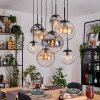Gastor Lámparas suspendidas, Luminarias esféricas, Lámparas colgantes Colores ámbar, Transparente, Ahumado, 8 luces