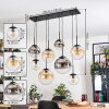 Gastor Lámparas suspendidas, Luminarias esféricas, Lámparas colgantes Colores ámbar, Transparente, Ahumado, 8 luces