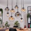 Gastor Lámparas suspendidas, Luminarias esféricas, Lámparas colgantes Colores ámbar, Transparente, Ahumado, 8 luces