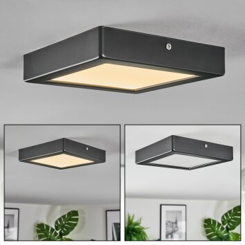 Isela Plafones, Panel LED Negro, 1 luz