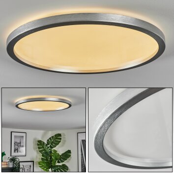 Xarel Plafones, Panel LED Plata, 1 luz