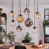 Gastor Lámparas suspendidas, Luminarias esféricas, Lámparas colgantes Colores ámbar, Transparente, Ahumado, 8 luces