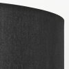Soungou Lámpara de pie Crudo, Negro, 1 luz