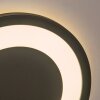 Gelan Apliques LED Negro, Blanca, 1 luz