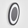 Gelan Apliques LED Negro, Blanca, 1 luz