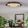 Lidor Plafones LED Negro, 1 luz