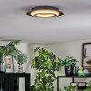 Lidor Plafones LED Negro, 1 luz