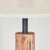 Bassagoda Lámpara de pie Crudo, Negro, 1 luz