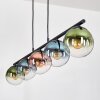 Gastor Lámparas suspendidas, Luminarias esféricas, Lámparas colgantes Azul, Verde, Transparente, Color cobre, 5 luces