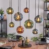 Ripoll Lámparas suspendidas, Luminarias esféricas, Lámparas colgantes Azul, Verde, Color cobre, 8 luces