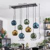 Ripoll Lámparas suspendidas, Luminarias esféricas, Lámparas colgantes Azul, dorado, Verde, 8 luces