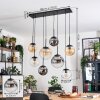 Gastor Lámparas suspendidas, Luminarias esféricas, Lámparas colgantes Colores ámbar, Transparente, Ahumado, 8 luces