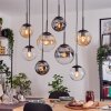 Gastor Lámparas suspendidas, Luminarias esféricas, Lámparas colgantes Colores ámbar, Transparente, Ahumado, 8 luces