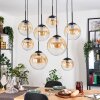 Gastor Lámparas suspendidas, Luminarias esféricas, Lámparas colgantes Colores ámbar, Transparente, 8 luces