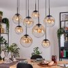 Gastor Lámparas suspendidas, Luminarias esféricas, Lámparas colgantes Colores ámbar, Transparente, 8 luces