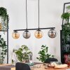Gastor Lámparas suspendidas, Luminarias esféricas, Lámparas colgantes Colores ámbar, Ahumado, 4 luces