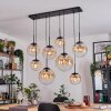 Gastor Lámparas suspendidas, Luminarias esféricas, Lámparas colgantes Colores ámbar, Transparente, 8 luces