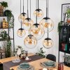 Gastor Lámparas suspendidas, Luminarias esféricas, Lámparas colgantes Colores ámbar, Transparente, 8 luces