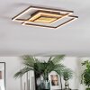 Manor Plafones LED Negro, 1 luz, Mando a distancia
